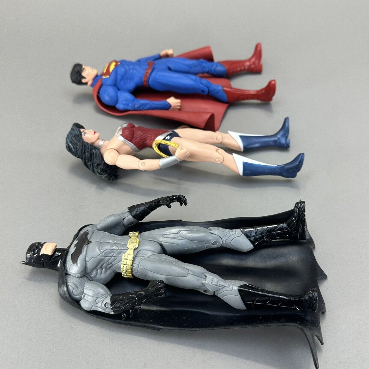 DC Collectibles New 52 Justice League Superman Batman & Wonder Woman 7" Figures