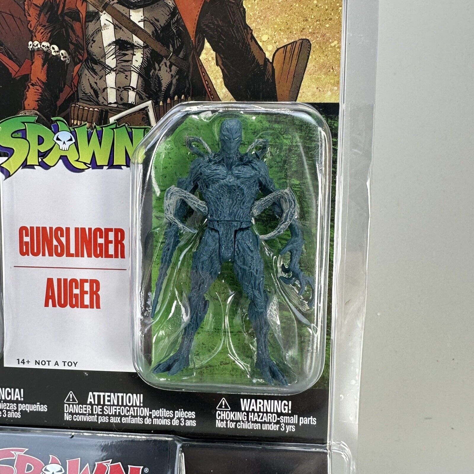 McFarlane Page Punchers 3" Figure 2-Pks Spawn vs. Anti-Spawn & Gunslinger Spawn