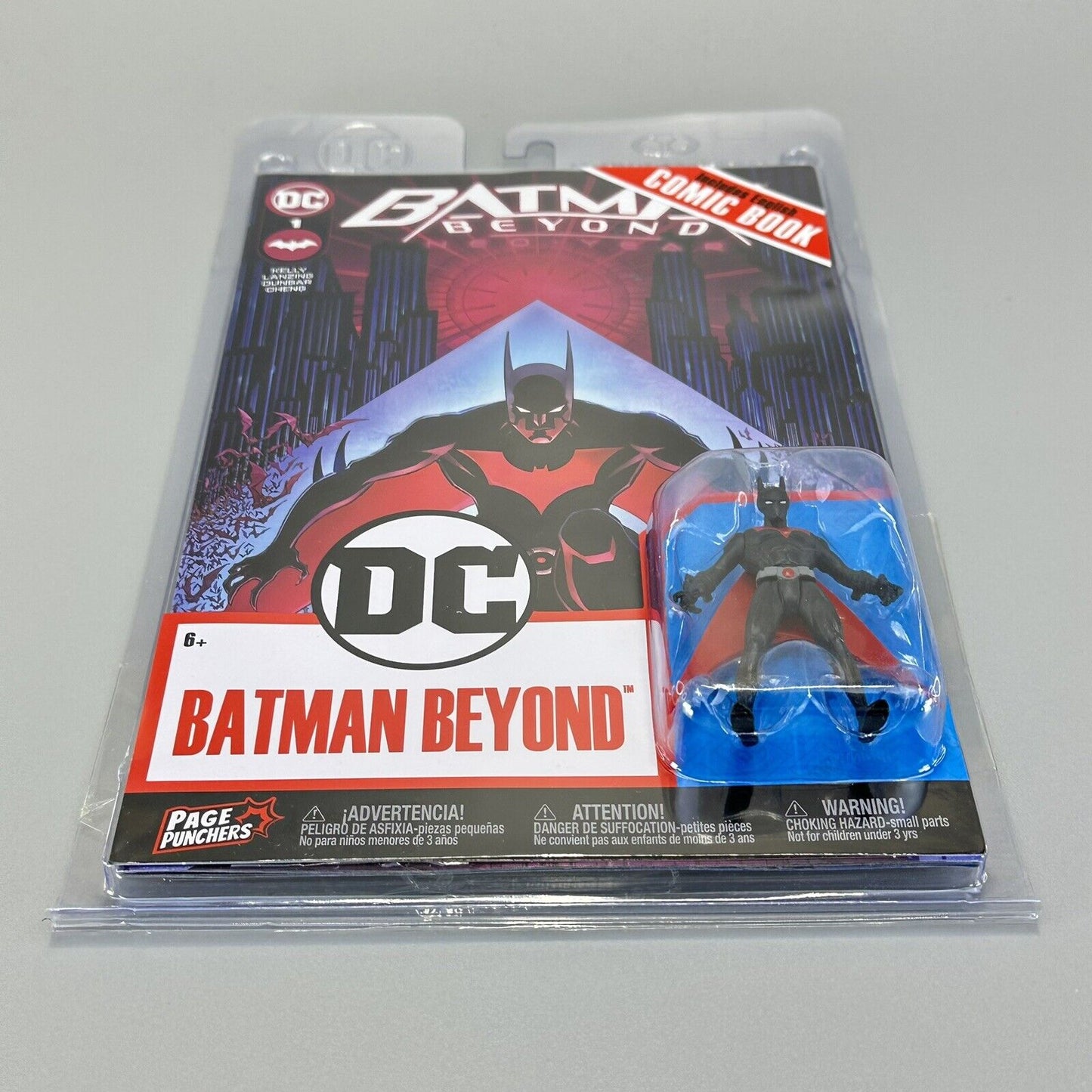 McFarlane DC Page Punchers Batman Beyond 3" Action Figure w/ Neo-Year Comic New