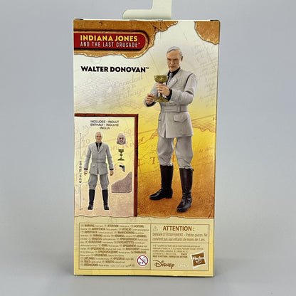 Indiana Jones Adventure Series The Last Crusade Walter Donovan 6" Action Figure