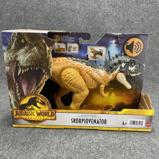 Jurassic World Dominion Roar Strikers Skorpiovenator Action Figure - Mattel HDX3