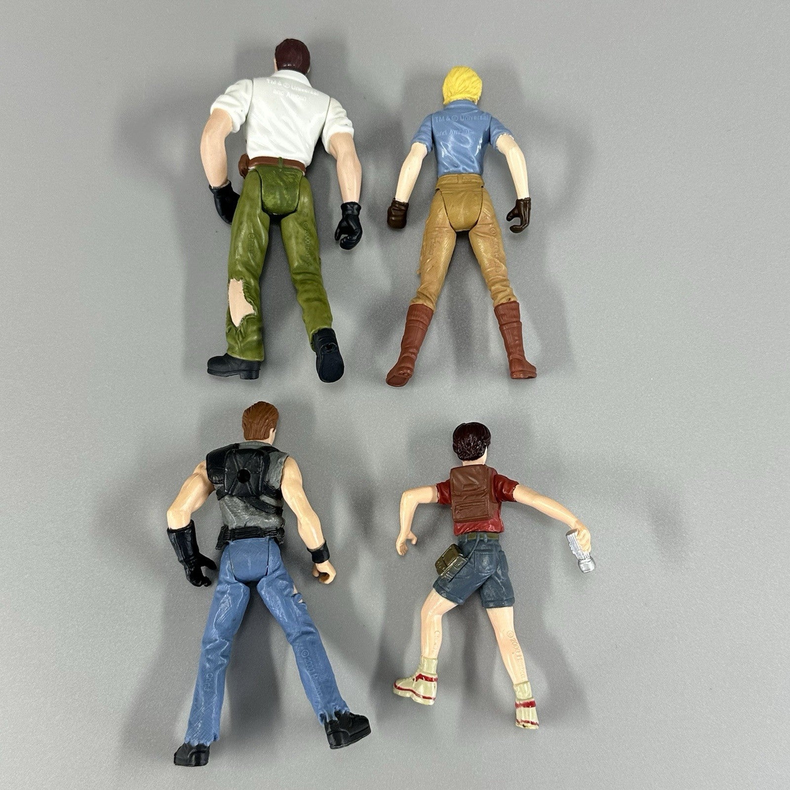 Jurassic Park 3.5" Action Figure Lot Lost World JP3 Kenner Hasbro 90s Vintage