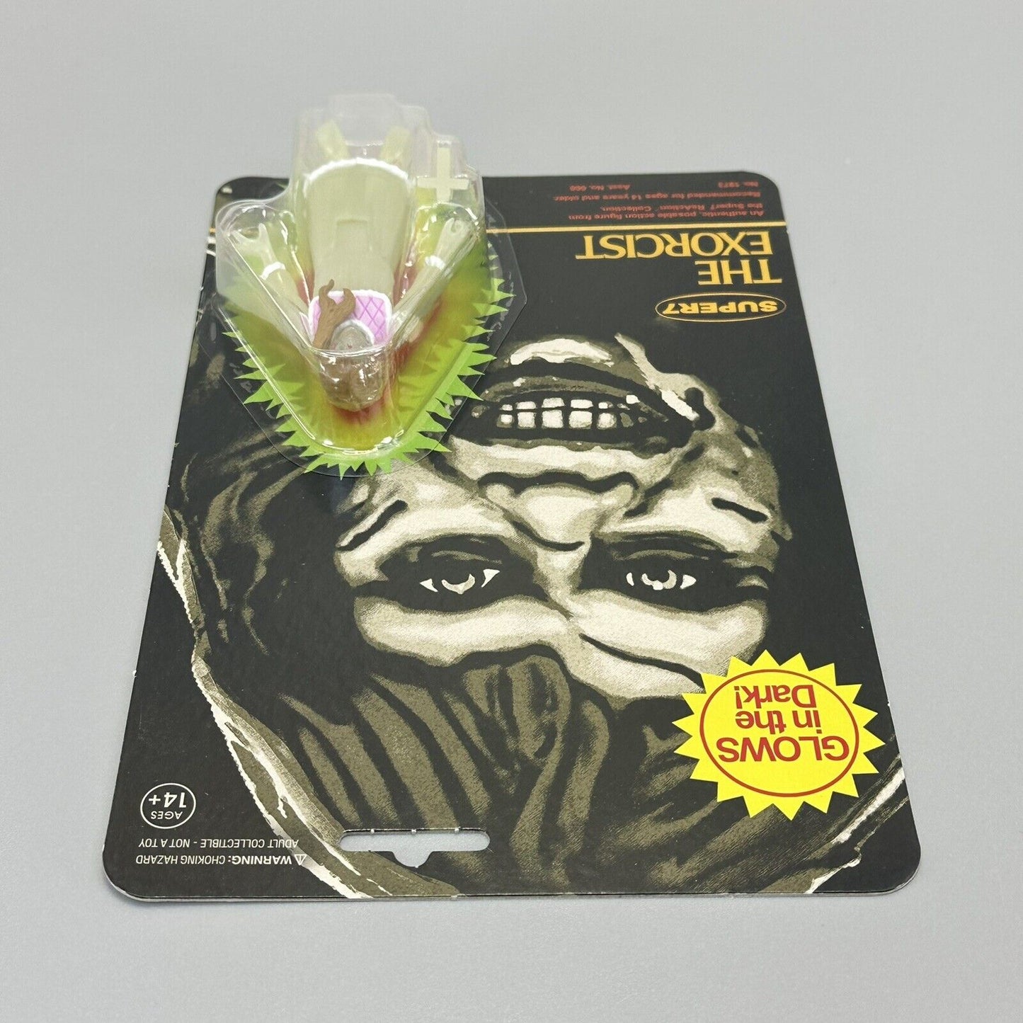 Super7 The Exorcist Regan Monster Glow In the Dark ReAction Figure 3.75" - New