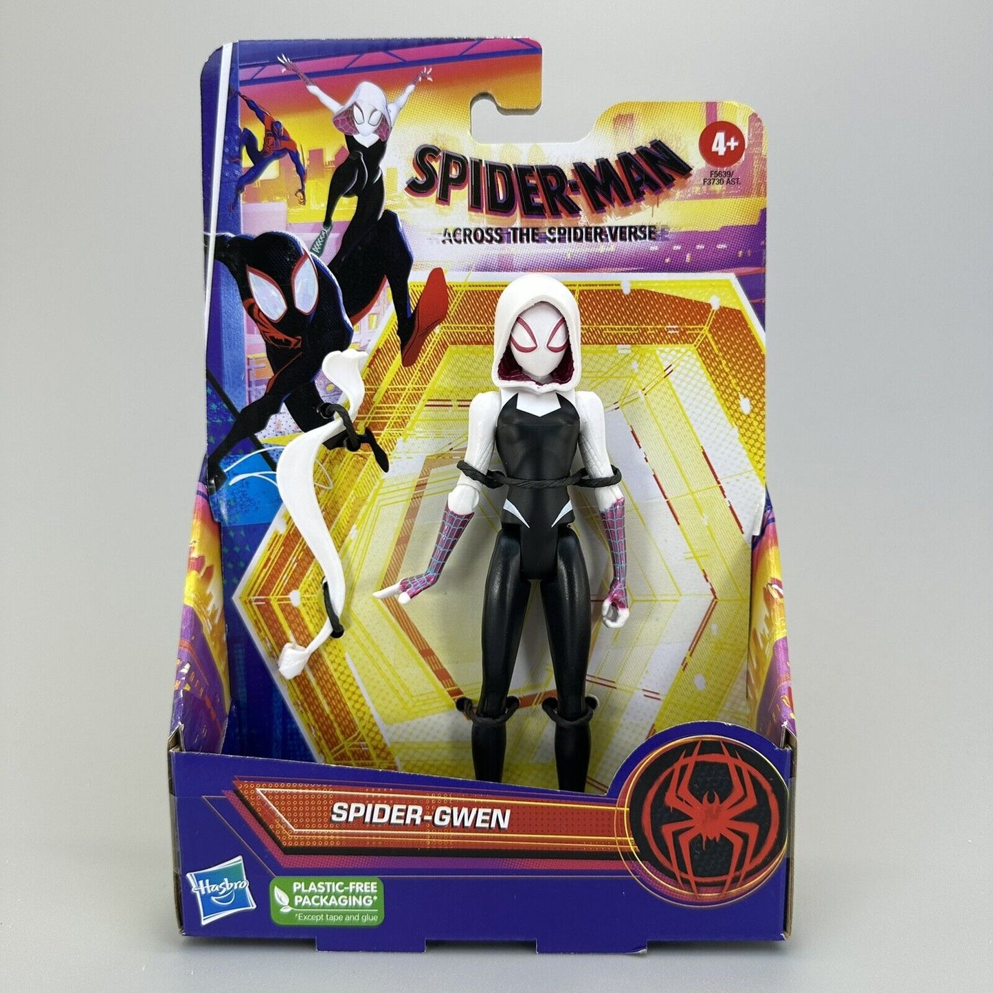 Spider-Man Across the Spider-Verse 6" Figures: Spider-Man, Gwen, Miles. SM 2099