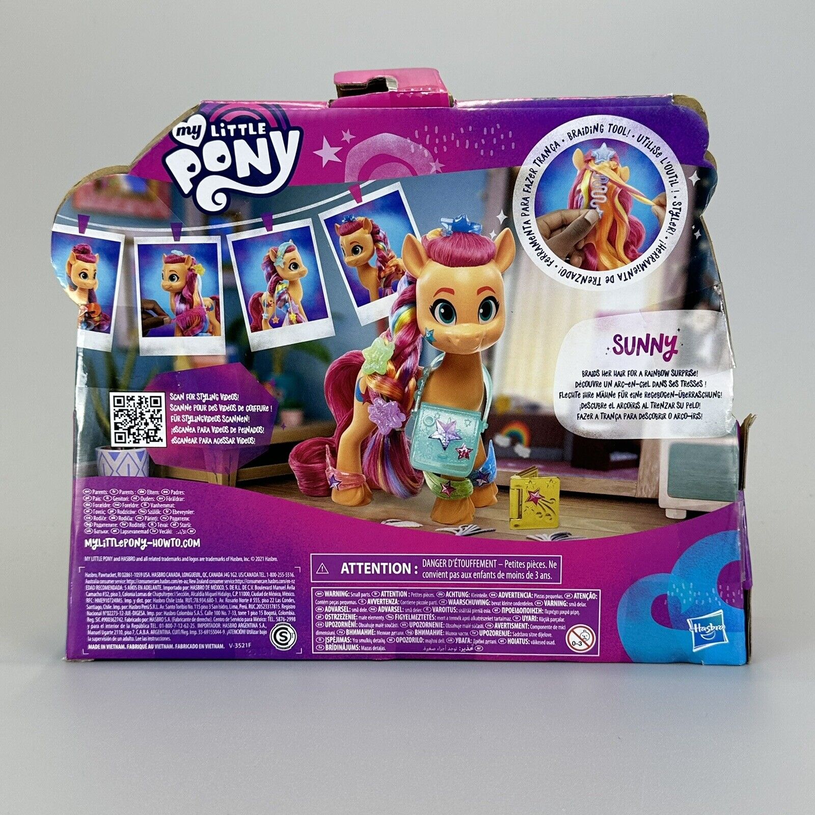 My Little Pony Zipp Storm & Sunny Starscout 6" Figures w/ Accessories Bundle New