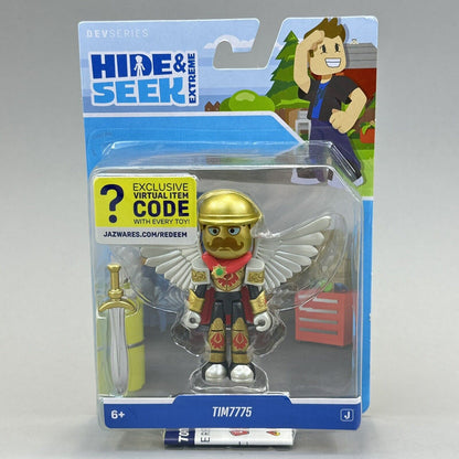 Roblox DevSeries Hide & Seek Extreme TIM7775 Action Figure w/ Virtual Code - New