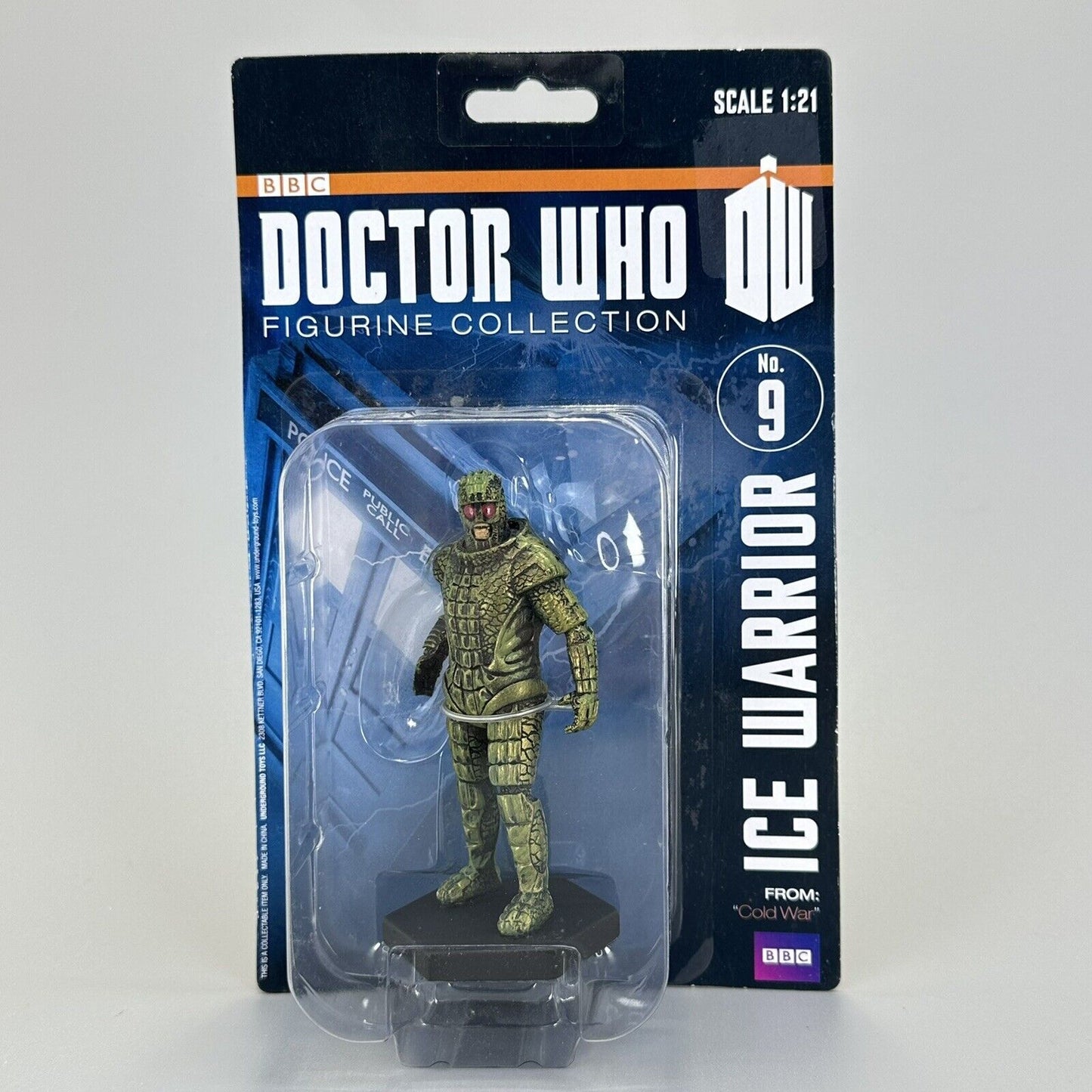 Doctor Who Figurine Collection #9 Ice Warrior 4" Figure Eaglemoss BBC Brand New