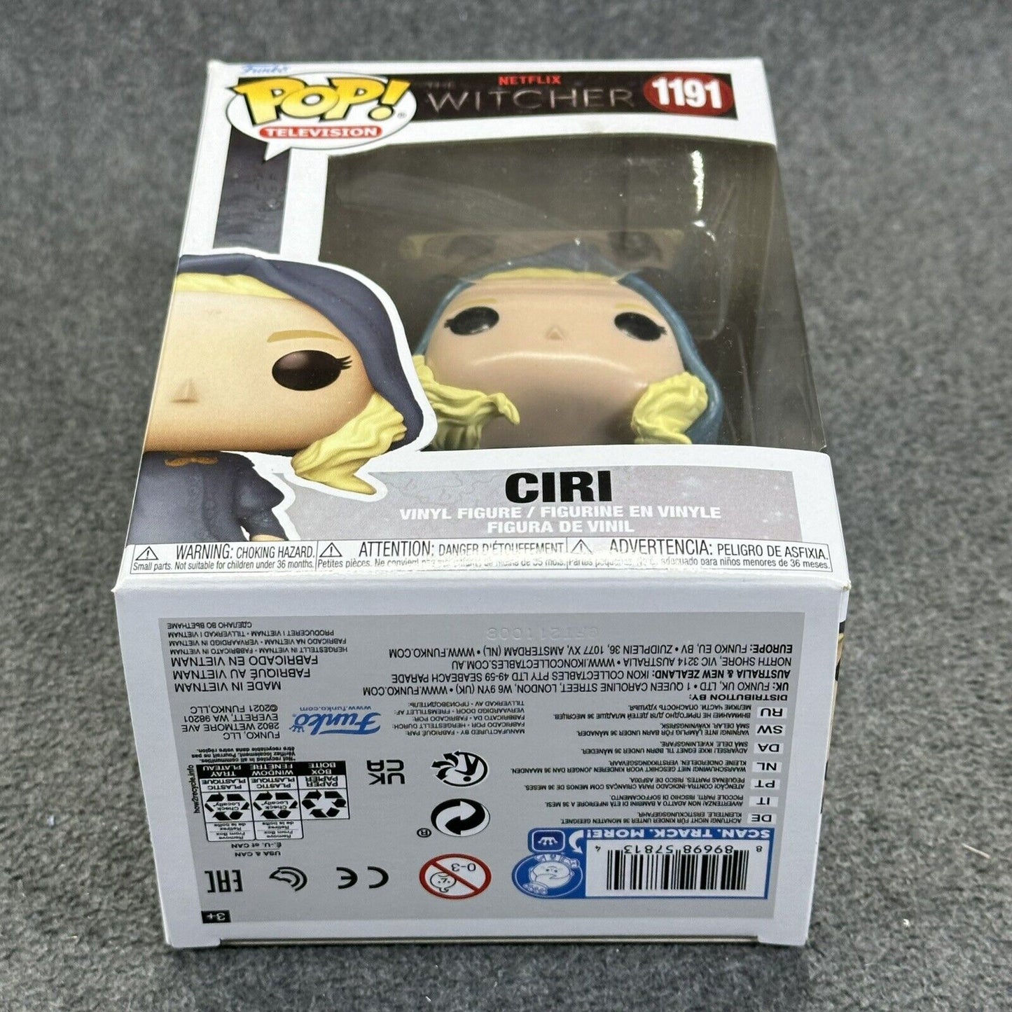 Funko Pop Television Netflix The Witcher Ciri Vinyl Figure #1191 - Brand New