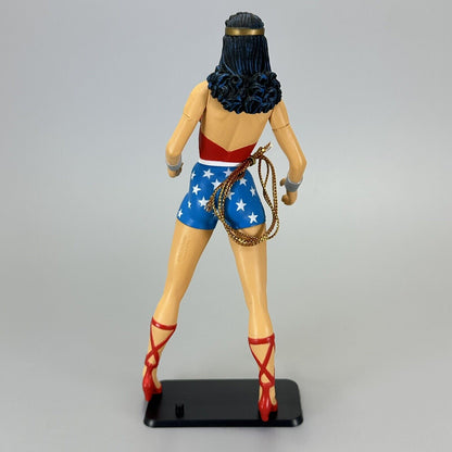 DC Direct Silver Age Wonder Woman 6" Action Figure with Lasso and Black Stand