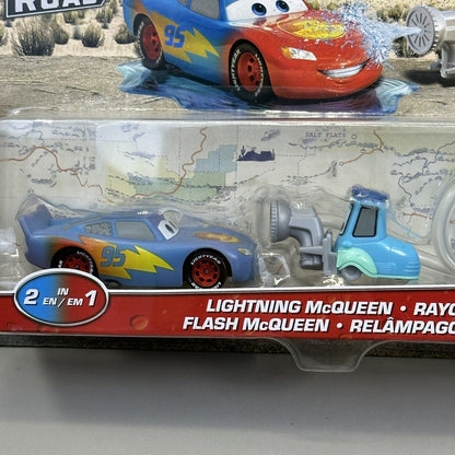 Mattel Disney Pixar Cars Color Change Lightning McQueen w/ Accessories - New