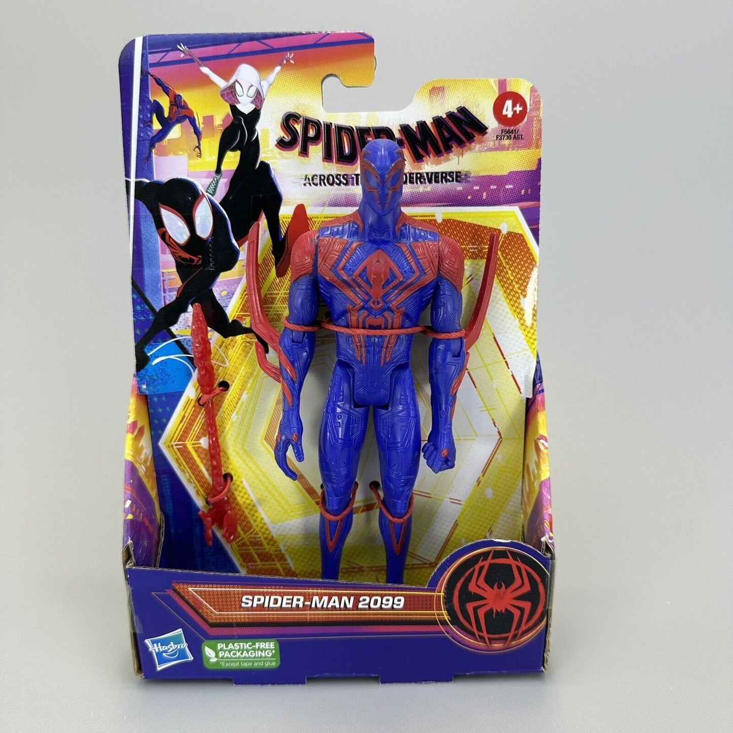 Spider-Man Across the Spider-Verse 6" Figures: Spider-Man, Gwen, Miles. SM 2099