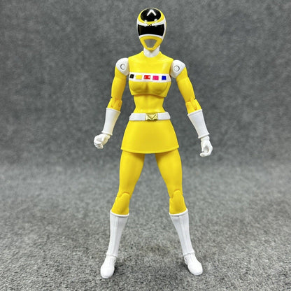 Power Rangers Space Yellow Ranger Legacy 6.5" Action Figure MMPR Morphin