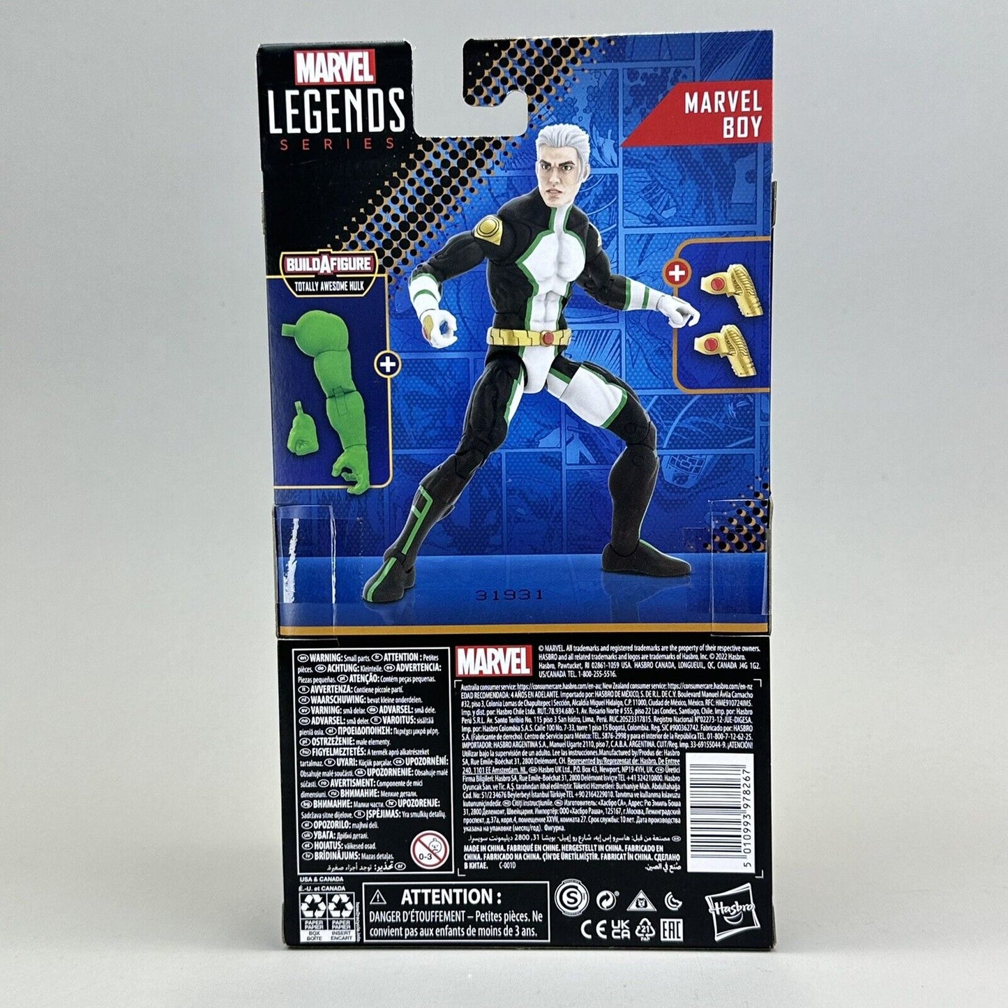 Marvel Legends Marvel Boy 6" Action Figure Totally Awesome Hulk BAF Wave - New