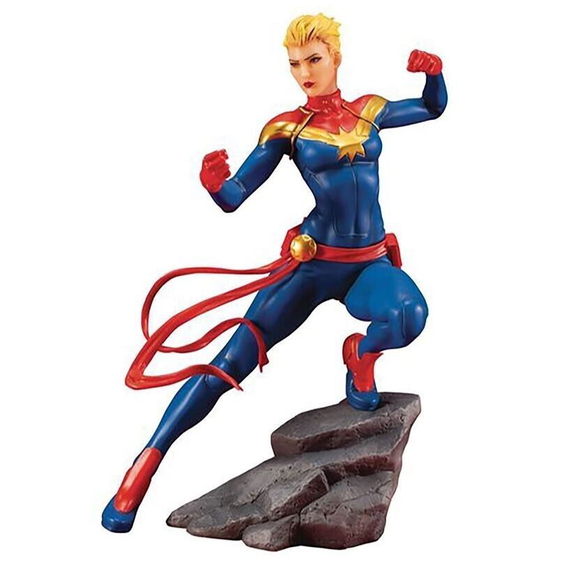 Kotobukiya Marvel Avengers Captain Marvel ArtFX+ 6" 1/10 Model Kit Statue - New