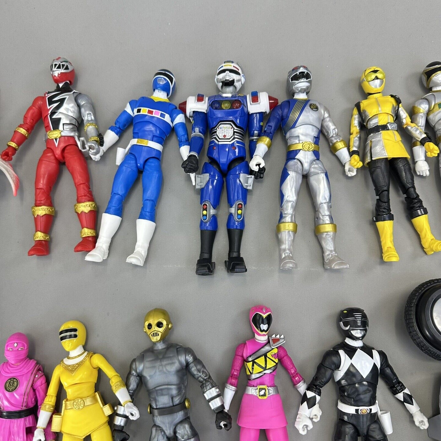 Lot of 13 Power Rangers Lightning Collection 6" Action Figures with Accessories