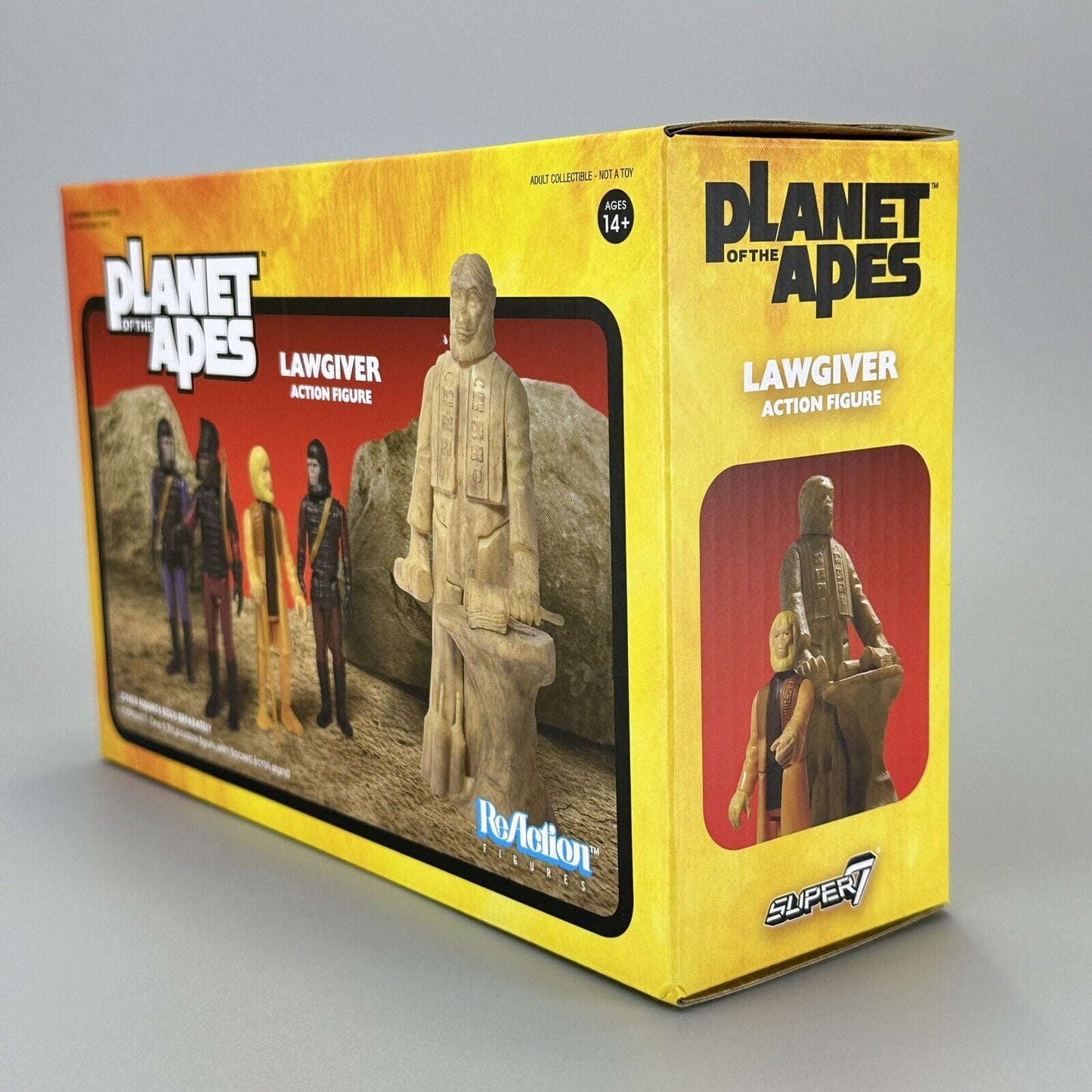 ReAction Planet of the Apes Series 2 Lawgiver 5.5" Statue for 3.75" Figures New