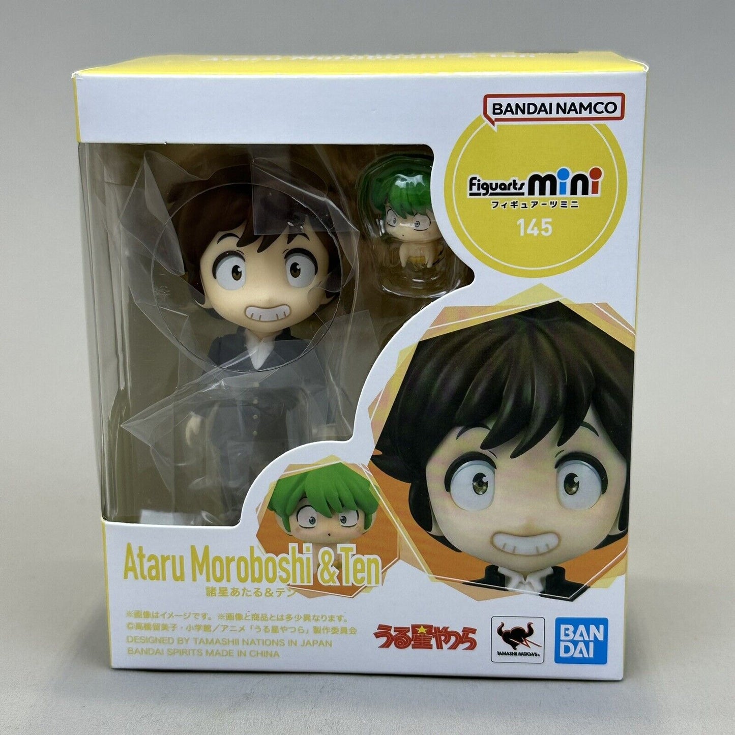 Ataru Moroboshi & Ten "Urusei Yatsura" Figuarts Mini Action Figure - Brand New