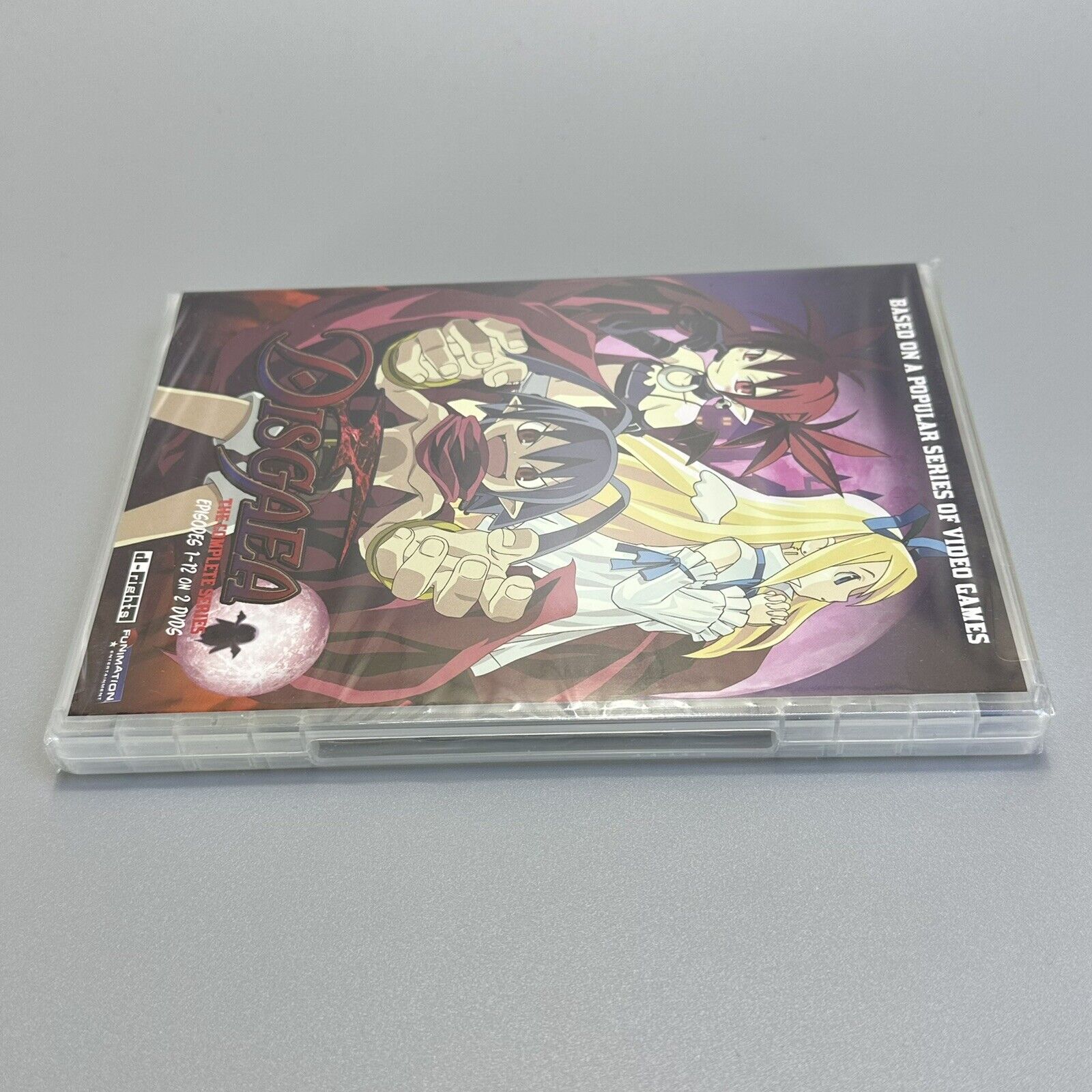 Disgaea: The Complete Series (DVD, 2011, 2-Disc Set) with Slip Cover - Sealed