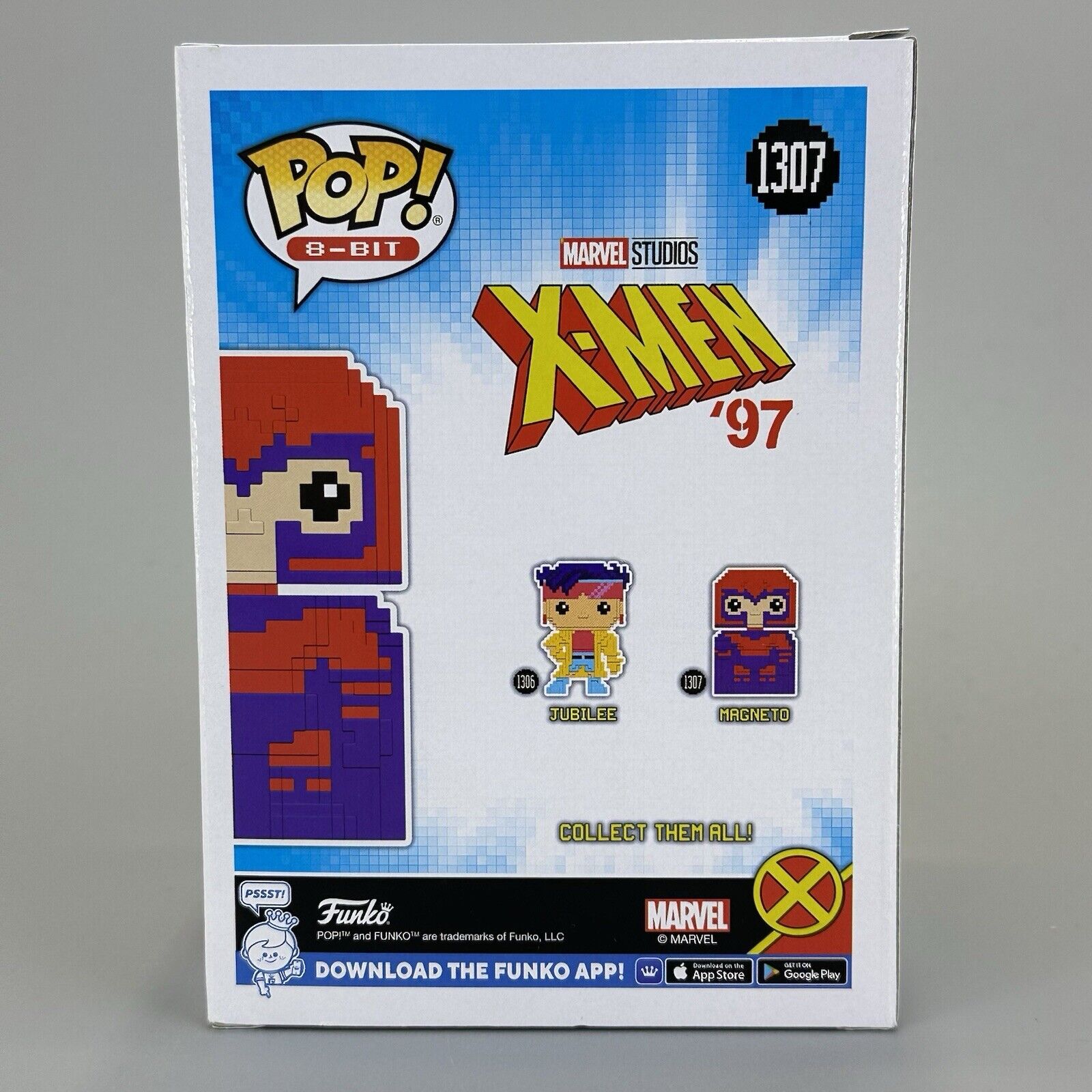 Funko Pop! Marvel 8-Bit X-Men '97 Magneto #1307 Target Exclusive - New