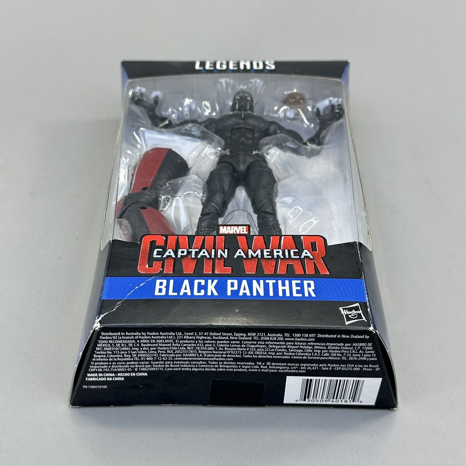 Marvel Legends Civil War Black Panther 6" Action Figure Giant Man BAF Wave - New