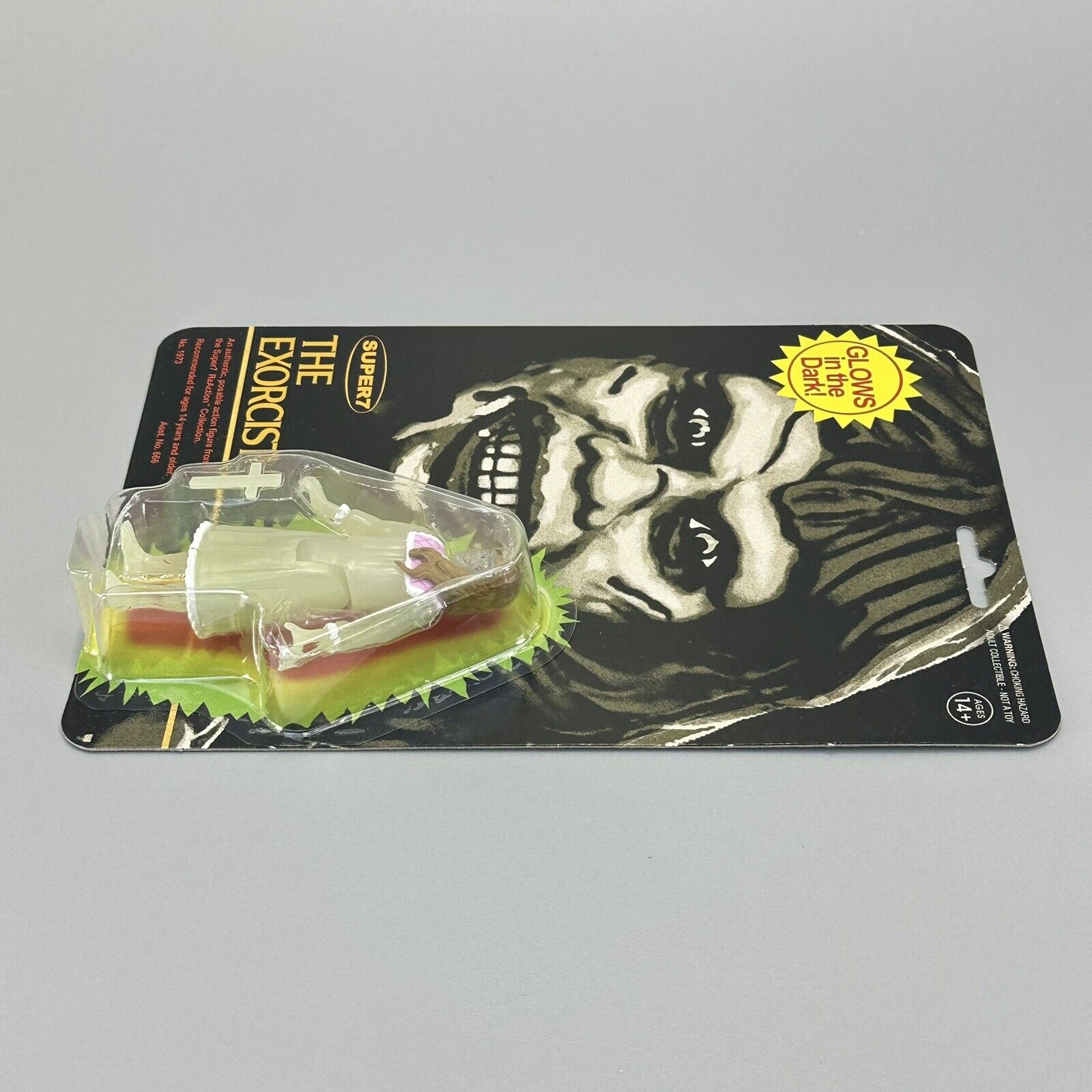 Super7 The Exorcist Regan Monster Glow In the Dark ReAction Figure 3.75" - New