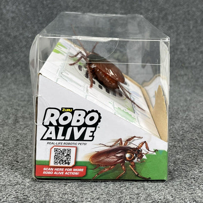 Zuru Robo Alive Crawling Cockroach Crawls Like a Real Cockroach! Glows in Dark