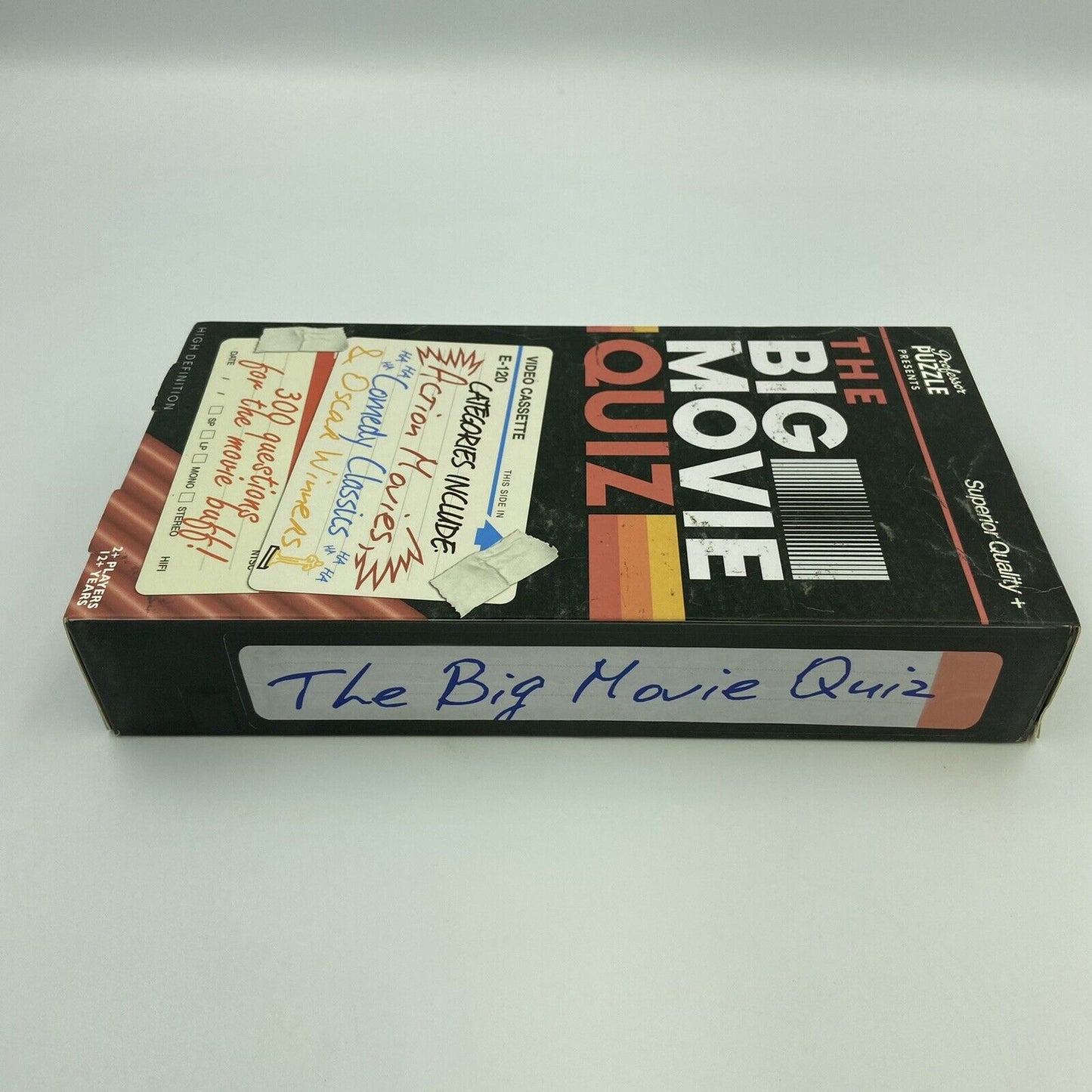 Professor Puzzle The Big Movie Quiz Trivia Game - 300 questions 12+ VHS Box New