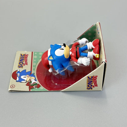 Sonic the Hedgehog Holiday Sonic in Santa Gear 2.5" Action Figure Jakks - New