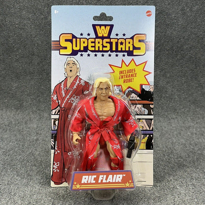 Mattel WWE Superstars Series 1 Retro Card Ric Flair Retro 5.5" Action Figure New