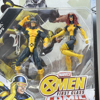 Hasbro Marvel Universe Comic Pack Cyclops & Marvel Girl 4" Action Figures - New