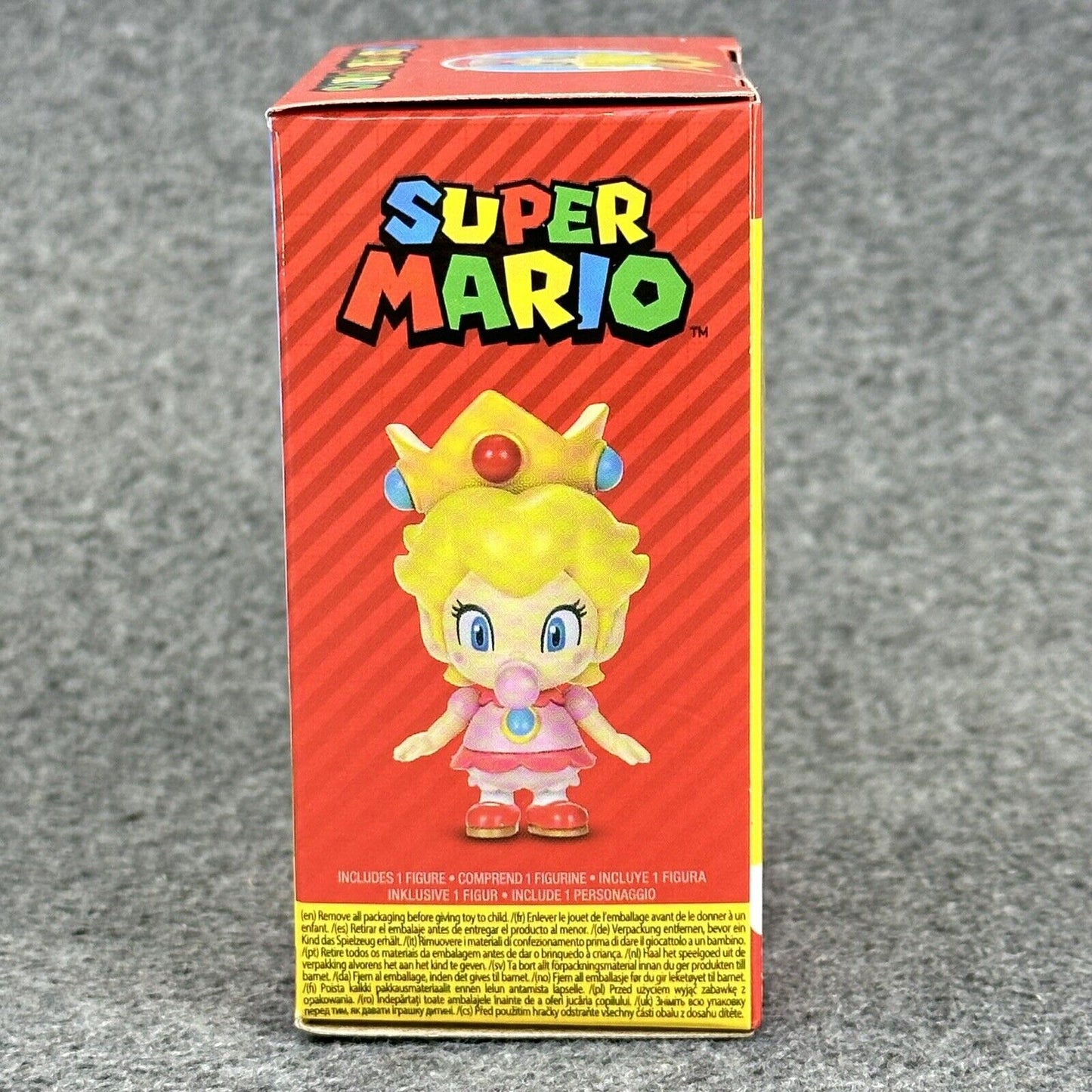 Super Mario Baby Peach 2.5" Action Figure CVS Box Jakks Pacific - Brand New