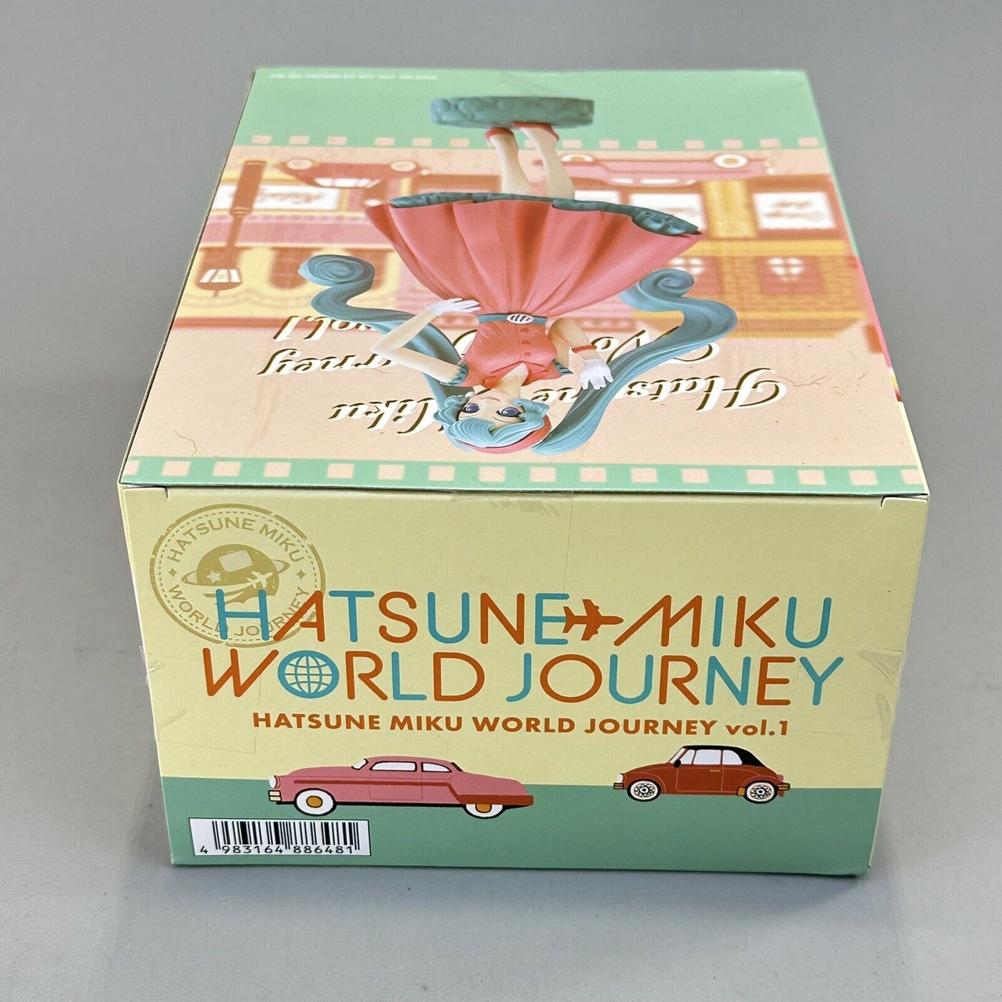 Hatsune Miku World Journey Vol.1 American Retro 7" Figure Banpresto - Brand New