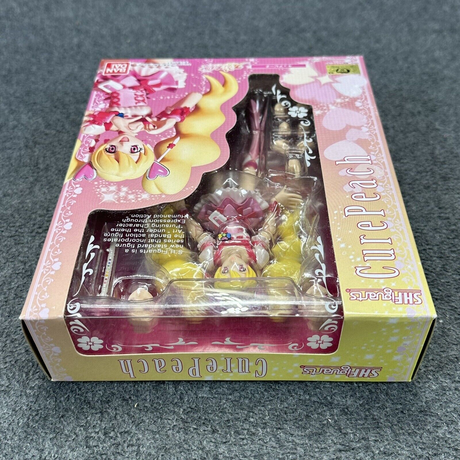 S.H.Figuarts Fresh Pretty Cure! Cure Peach BANDAI SPIRITS 5" Action Figure - New