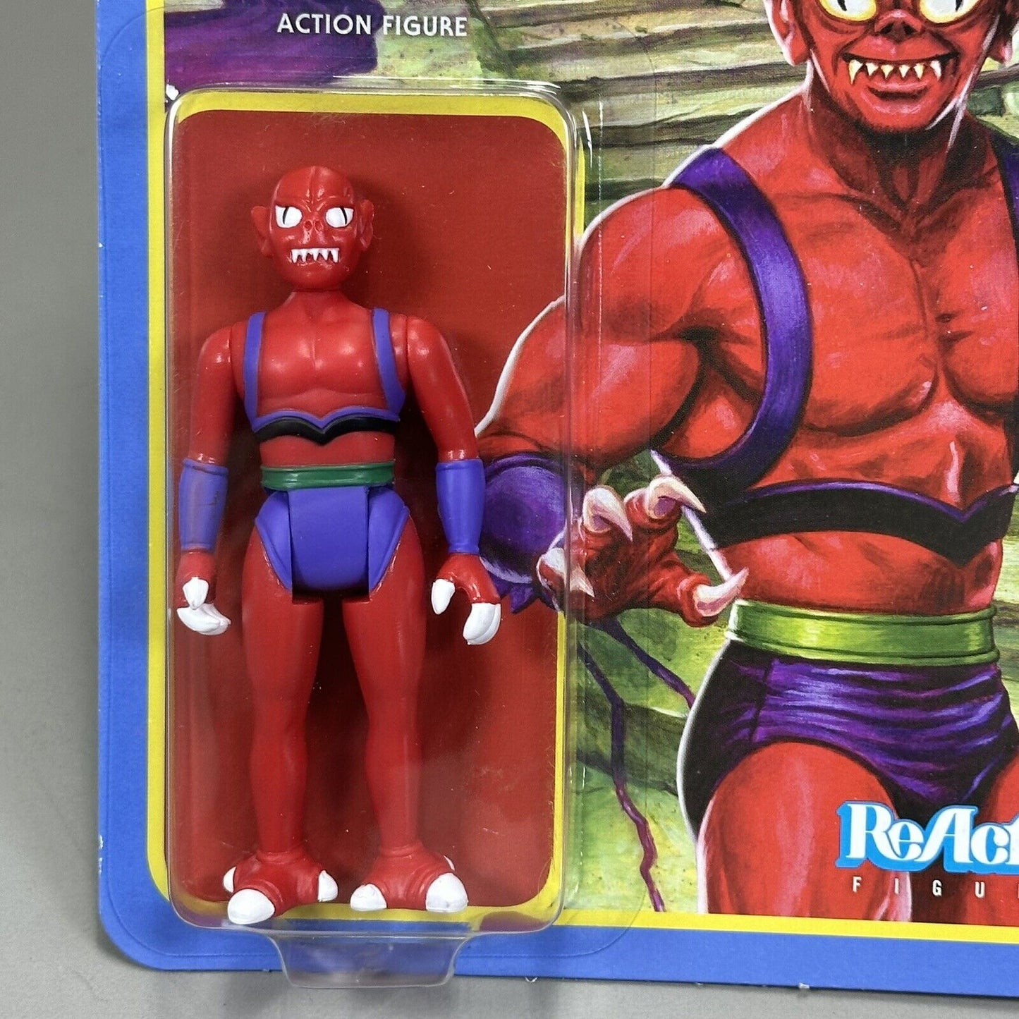 Super 7 ReAction Retro Card Masters of the Universe Modulok 3.75" Action Figure