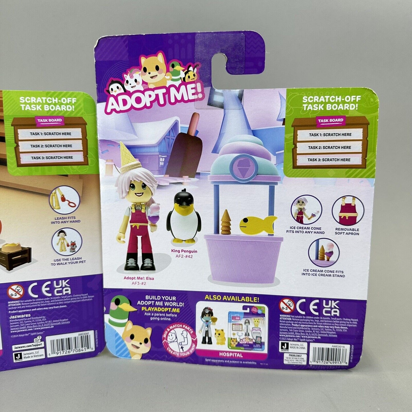 Roblox Adopt Me Ice Cream Parlour & Nursery Sets w/ Accessories & Virtual Codes