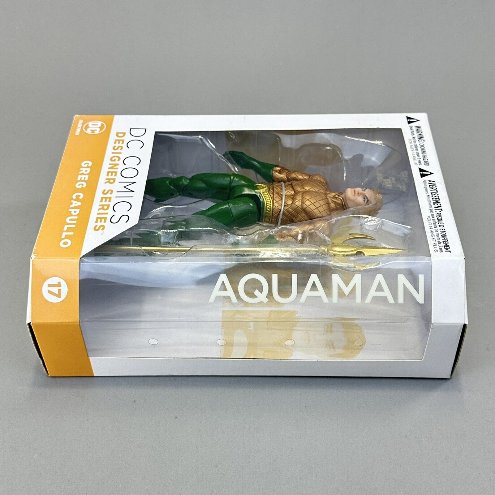 DC Designer Series Greg Capullo Aquaman 6.75" Action Figure - Sealed MIB