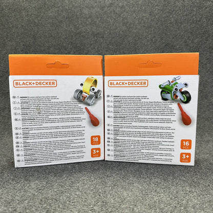 Black+Decker Constructor Motorcycle Engineering & Off Reader (set Of 2)