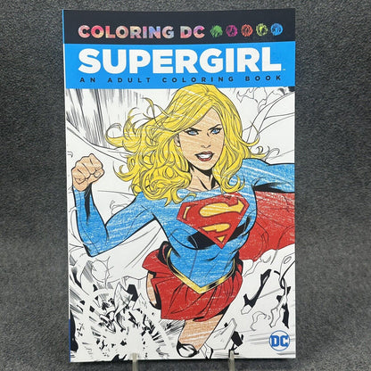 DC Comics Supergirl: An Adult Coloring Book - Coloring DC - Brand New