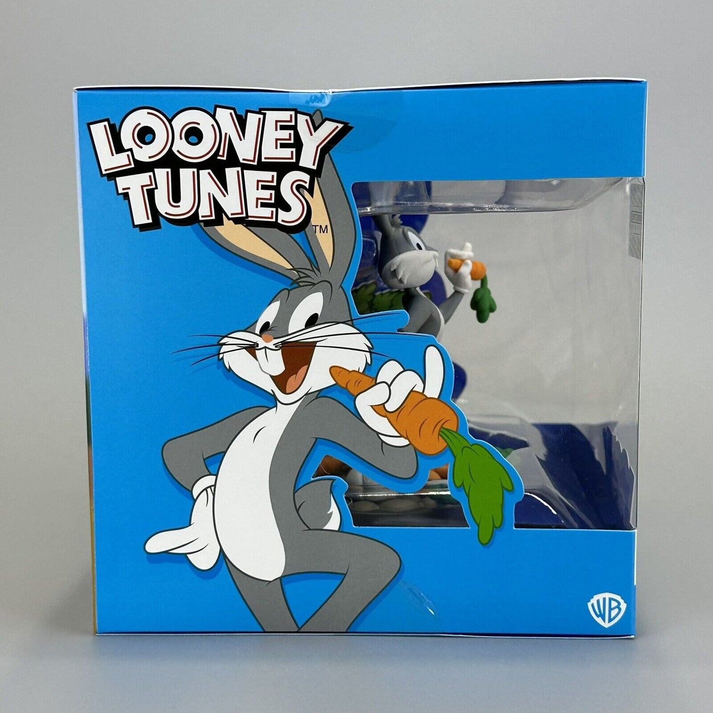 Looney Tunes Bugs Bunny 4.7" PVC Figure Statue w/ Diorama Base ABYstyle  - New