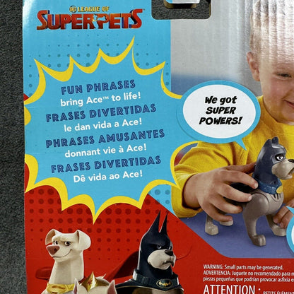 Fisher-Price DC League of Super Pets Talking Batman's Ace 15+ Phrases Brand New