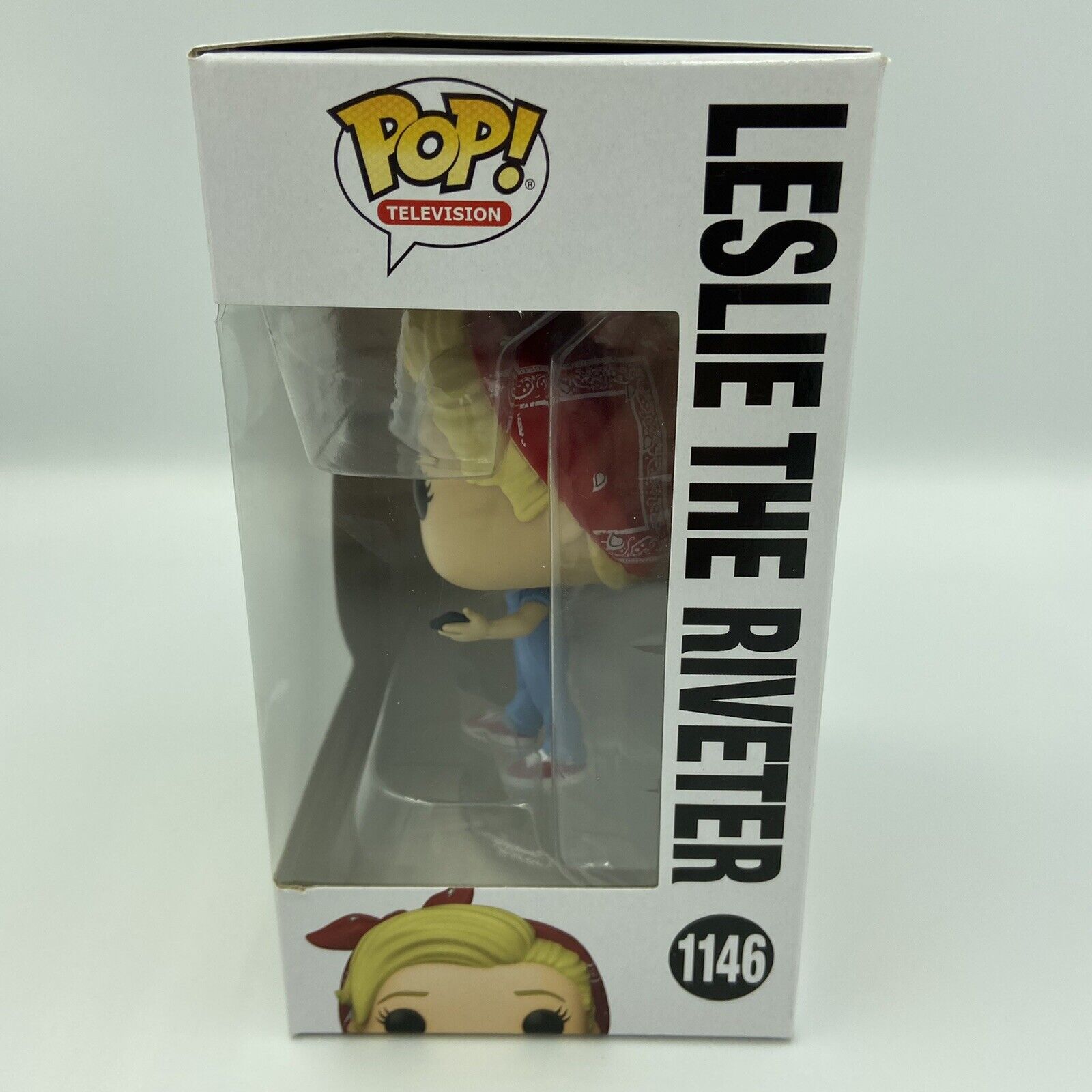 Funko Pop! Television Parks and Recreation Leslie the Riveter #1146 - Brand New