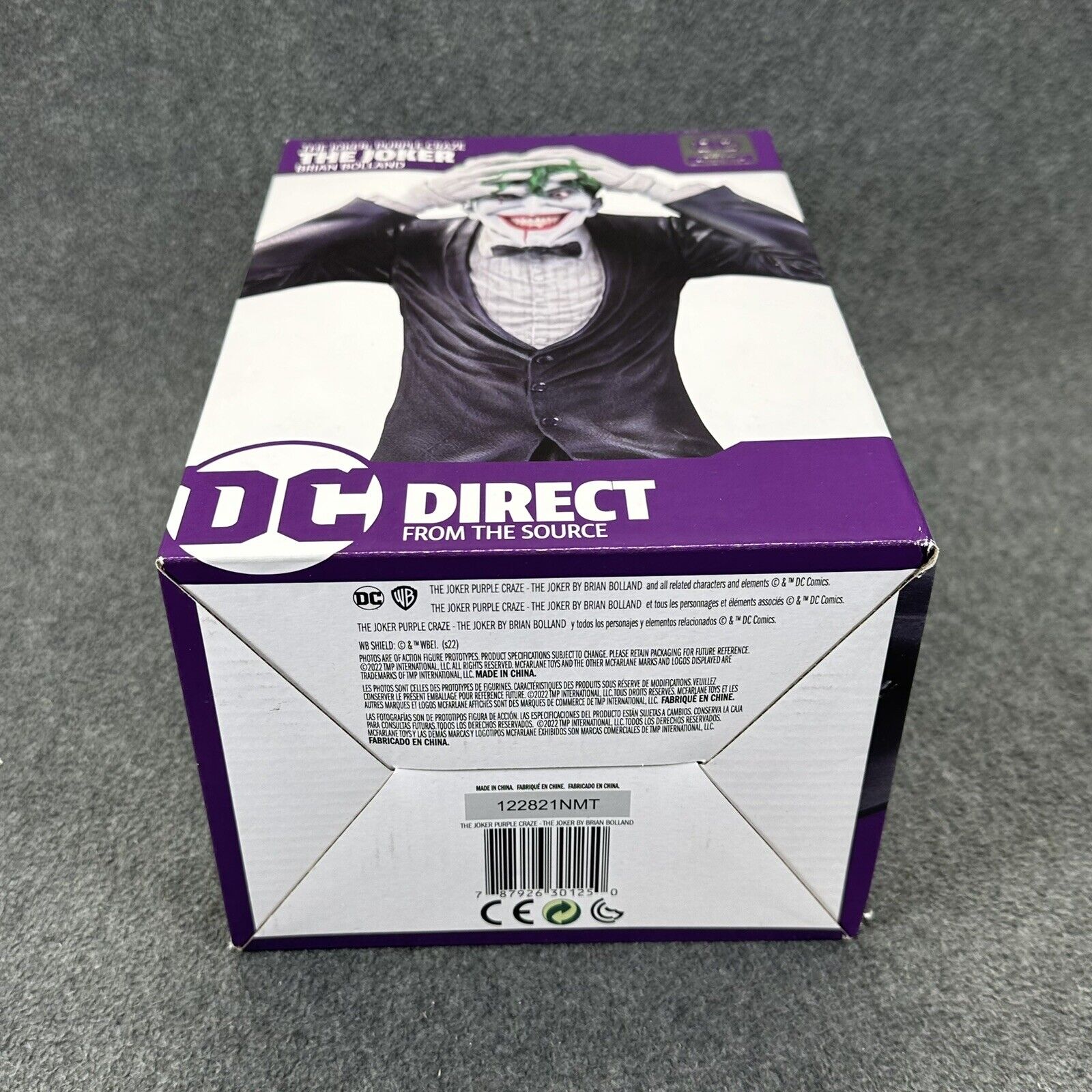 DC Direct The Joker Purple Craze by Brian Bolland 7" 1:10 Statue - Brand New