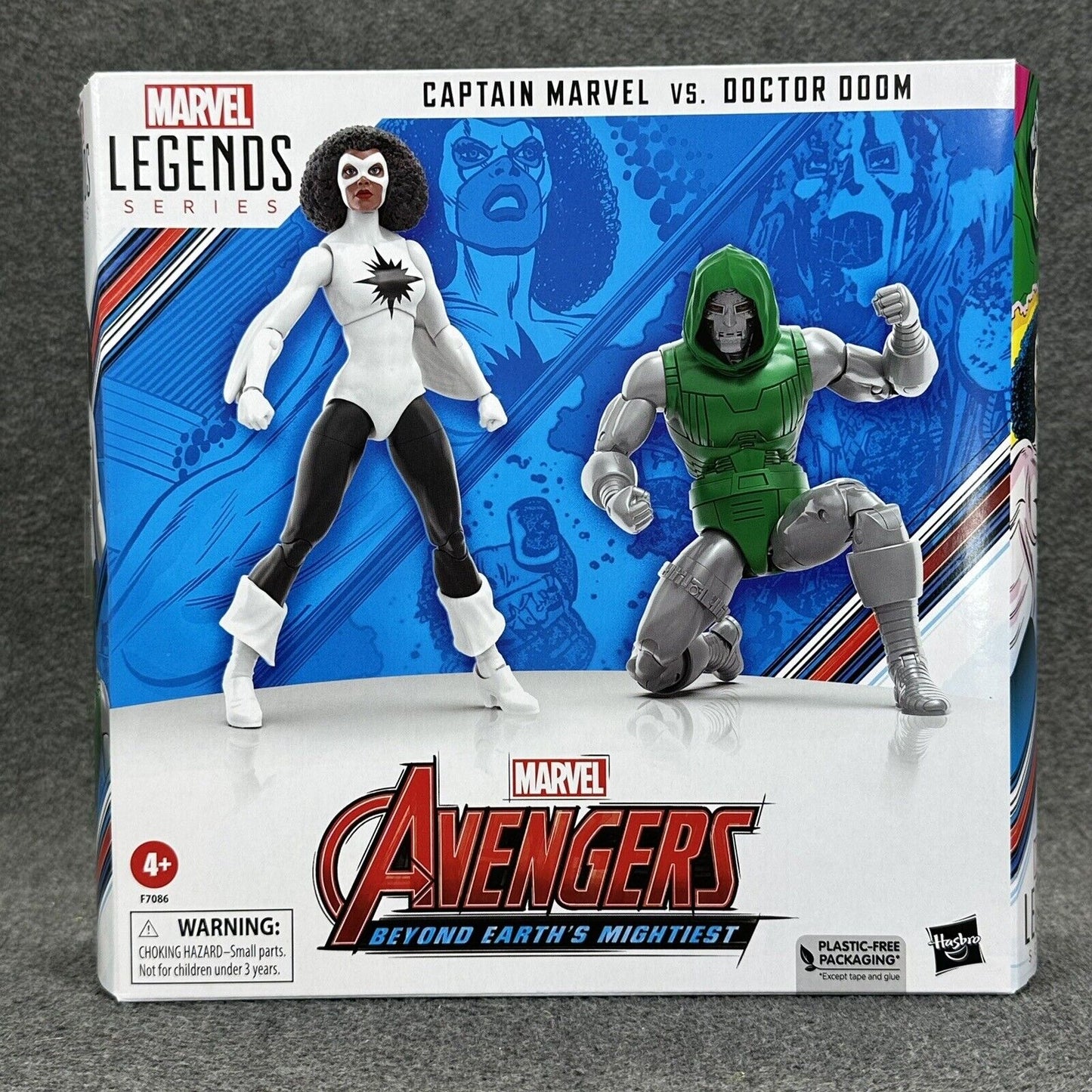 Marvel Legends Captain Marvel Monica Rambeau vs. Doctor Doom 6" Action Figures