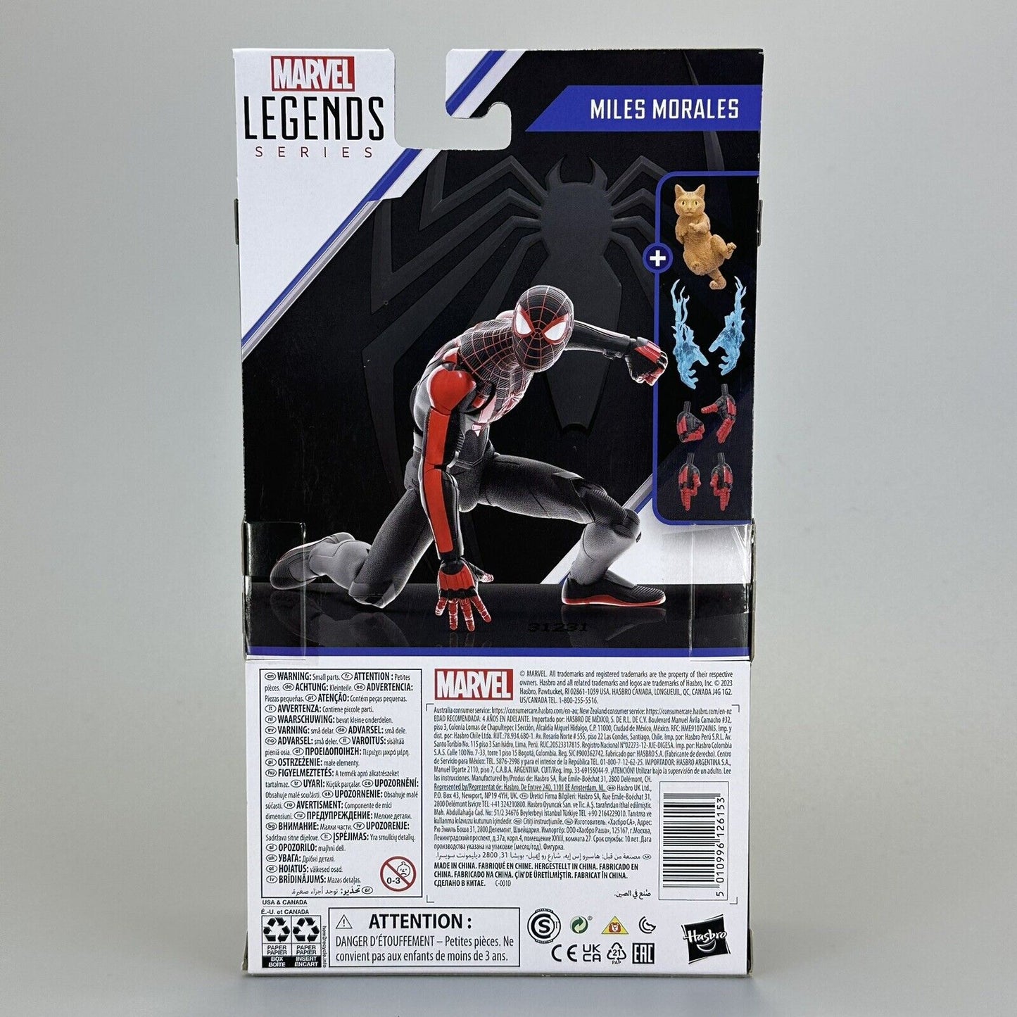 Marvel Legends Gamerverse Miles Morales Spider-Man 2 6" Action Figure Brand New