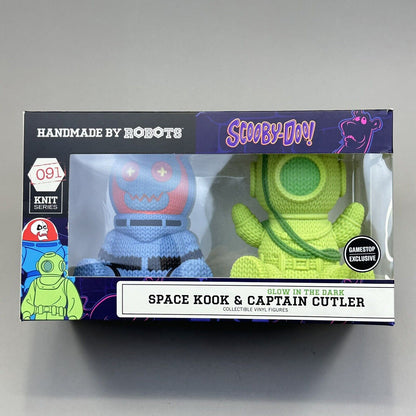 Handmade by Robots Scooby Doo Space Kook & Glow in the Dark Captain Cutler #091