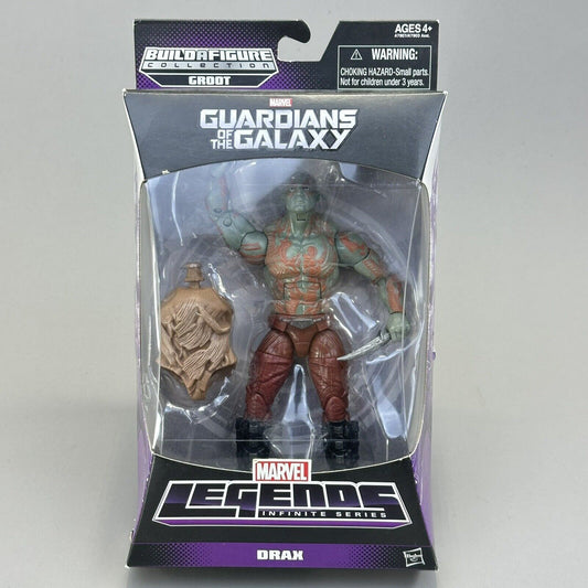 Marvel Legends Drax 6" Action Figure Guardians of the Galaxy Groot BAF - Sealed