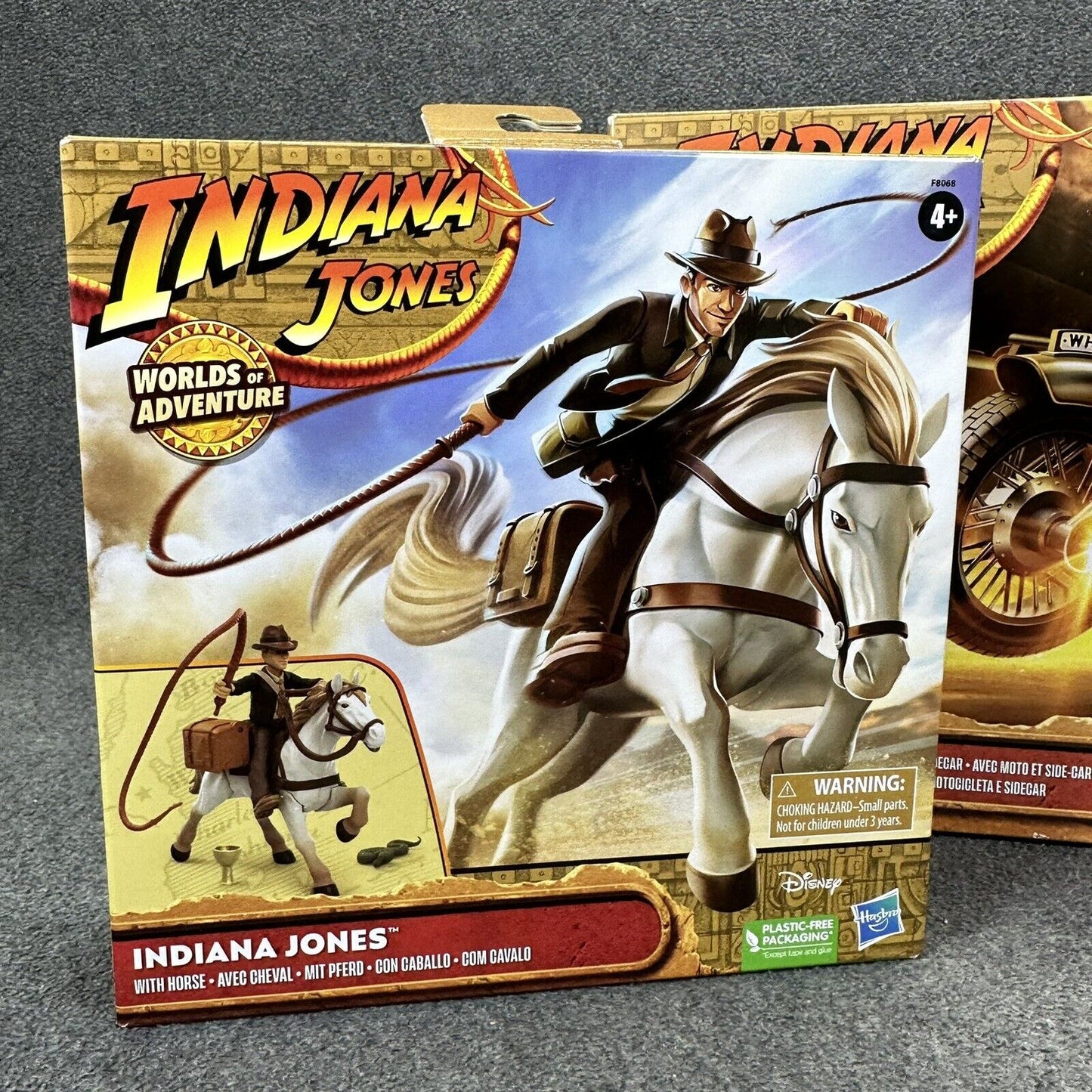 Indiana Jones Worlds Of Adventure Indiana Jones Motorcycle & Horse Sets - New