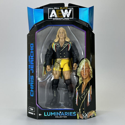 AEW Luminaries Chris Jericho Corazon de León 6" Action Figure Jazwares - New