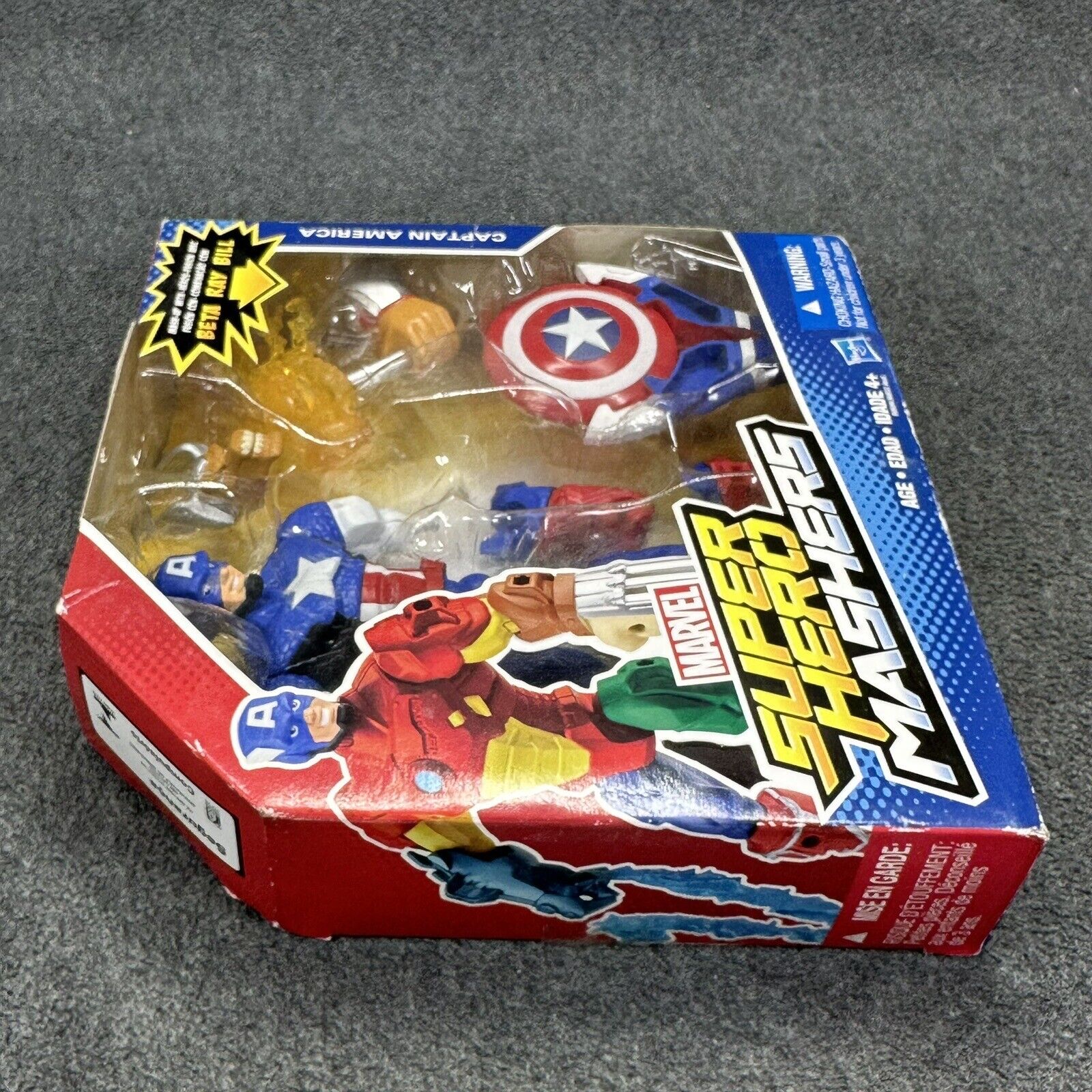 Marvel Super Hero MASHERS Deluxe CAPTAIN AMERICA Mash-Up w/ Beta Ray Bill Sealed