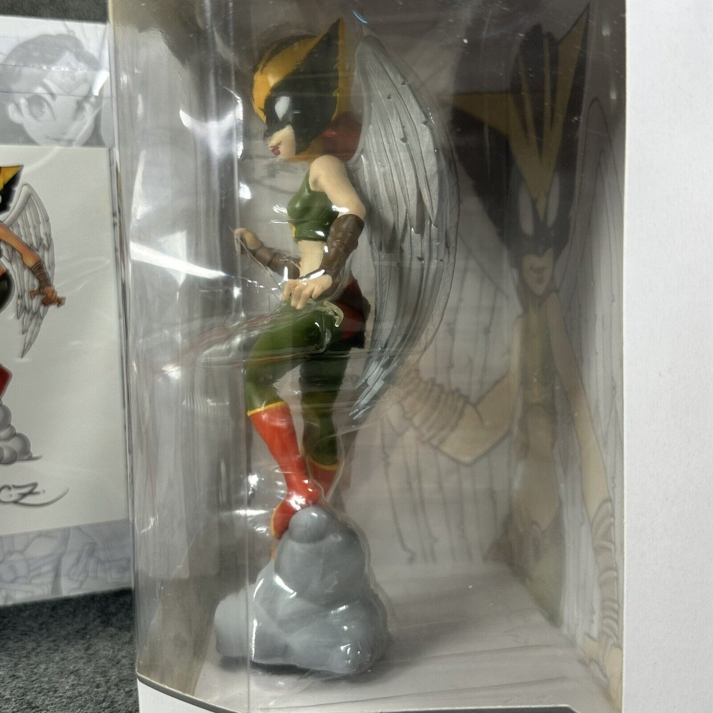 DC Collectibles Artists Alley Chrissie Zullo HAWKGIRL Designer Statue Figure New